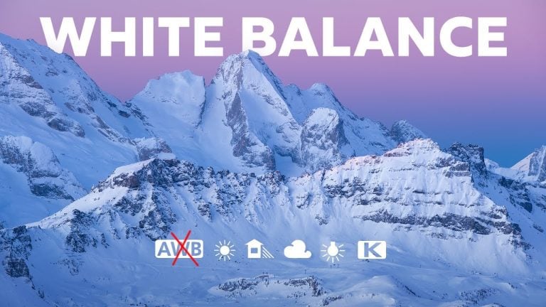 How to set white balance for perfect landscape colours